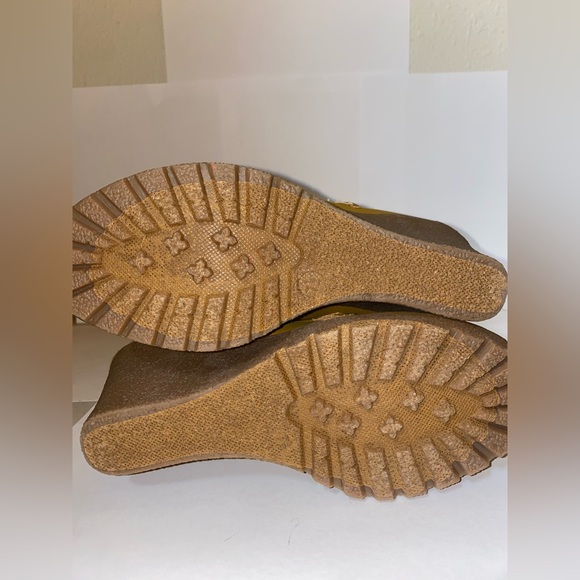 Carrini CA Collection Womens Fashion Faux Shearling Lined Wedge Booties in Brown - Picture 5 of 6